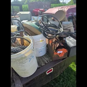 Lot of Assorted Farm & Garden Supplies - Buckets,