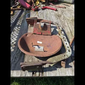 Vintage Farm Implement Seat and Parts