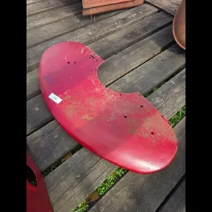 Red Metal Fender Farmall