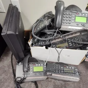 Office phones and monitor