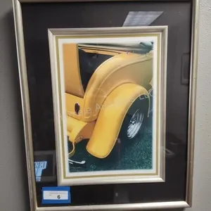 Framed car print