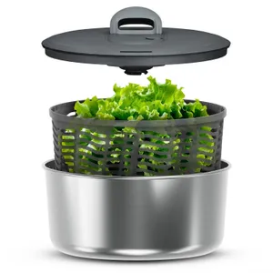 Zyliss Large Stainless Steel Salad Spinner