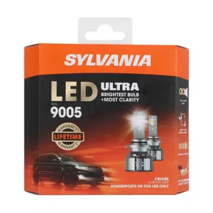 SYLVANIA 9005 LED Ultra Fog Light Bulb New Open...