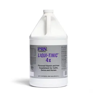 PRN Liqui-Tinic 4X Iron  B Vitamin 1 gal