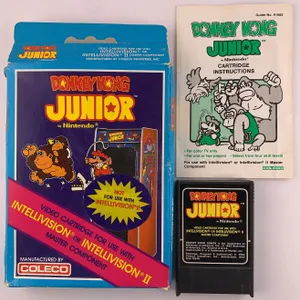 Intellivision Donkey Kong Junior 1983