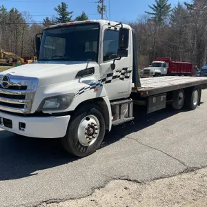 2015 HINO 338 TANDEM AXLE ROLLBACK TRUCK VIN: 5PVN8JT6F4S53579