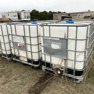 (3) Poly Tanks w/ Cages
 UNRESERVED