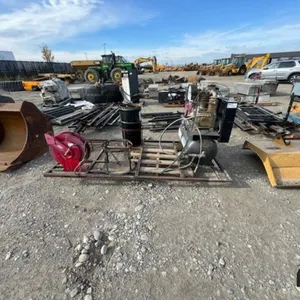 Air Compressor & Tank w/Honda Gas Engine (Inoperable) and Lincoln Grease Reel
 UNRESERVED