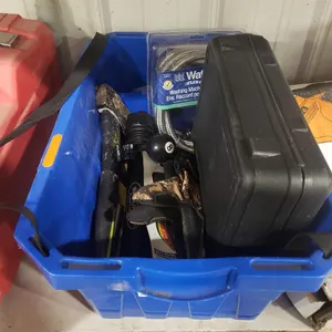 Bin of Gloves, Axe and More
 UNRESERVED