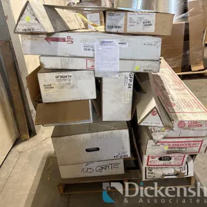 FIREPLACE PARTS AND INSTALL COMPONENTS LOT