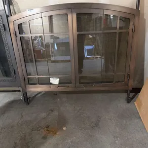 36 INCH GLASS FIREPLACE DOORS