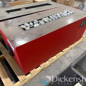 MAGIC CITY SOUND REACTIVE RED 40 INCH FIRE PIT