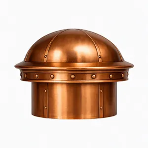 HVC VENTING SYSTEMS DTS134-CP DECORATIVE TERM CAP