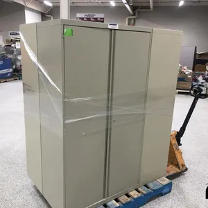3 Metal 2-Door Cabinets (5'.5" x 1'.5")
 UNRESERVED