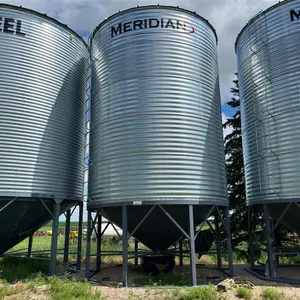 Meridian 4000 bu. Grain Bin w/ Grain Guard Fan
 UNRESERVED