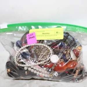 BAG OF ESTATE JEWELRY FOR
