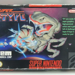 #10  Super Nintendo SNES Game Super R-Type CIB