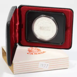 #37  1977 Canada Dollar Cased Senate Design