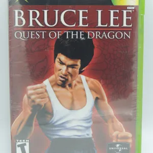 #20 Sealed XBOX Game Bruce Lee Quest of the Dragon