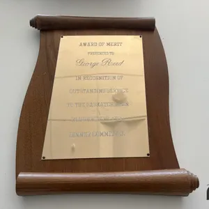 Award of Merit from Roughriders $100 Dinner Committee
 UNRESERVED