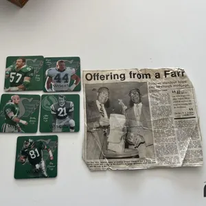 (5) Coasters and Newspaper Write-Up
 UNRESERVED