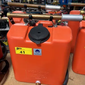 2 HYDRO-WICK RED PLASTIC COMMERCIAL FIRE BACKPACK WATER SPRAYERS