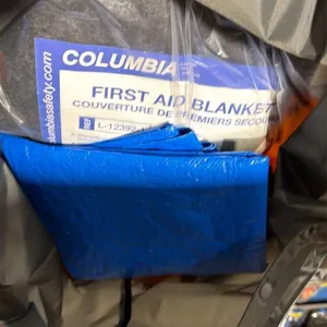 MEC COMMERCIAL BACKCOUNTRY EMERGENCY RESPONSE KIT IN ORANGE DUFFEL STYLE DRY BAG