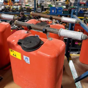 2 HYDRO-WICK RED PLASTIC COMMERCIAL FIRE BACKPACK WATER SPRAYERS