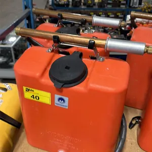 2 HYDRO-WICK RED PLASTIC COMMERCIAL FIRE BACKPACK WATER SPRAYERS
