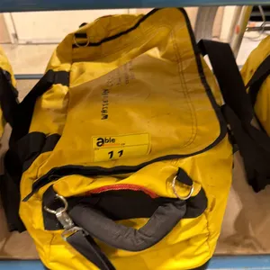 NORTH 49 MARINE COMMERCIAL BACKCOUNTRY EMERGENCY ROADSIDE KIT IN YELLOW DUFFEL STYLE DRY BAG