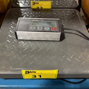 MYWEIGH HD-300 GREY 300 LBS CAPACITY DIGITAL TABLETOP PACKAGING SCALE *MISSING POWER ADAPTER*