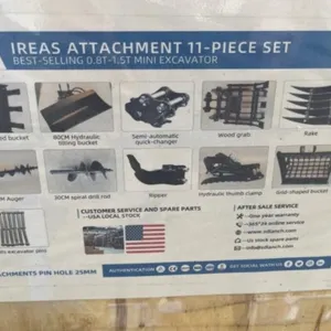 2025 Unused Ir Excavator Accessories