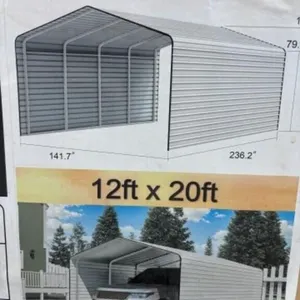 2026 Unused High End Carport Sdlc1220