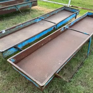 2 -  Metal Feed Troughs