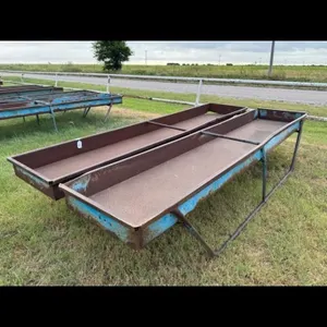 2 -  Metal Feed Troughs