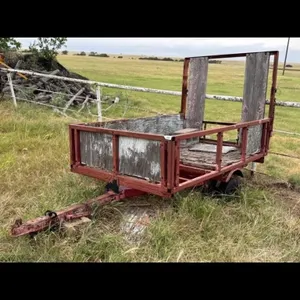 Red Utility Trailer