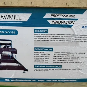 AGROTK Model YC-32G Series Sawmill (new)