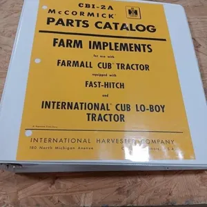 McCormick Parts Catalog. CBI-2A.
