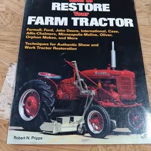 How To Restore Your Farm Tractor Book.