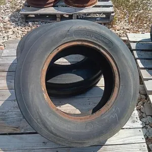 (2) harvest king 7.5Lx15 tires