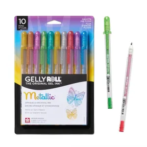 Sakura Gelly Roll Metallic Gel Pens 10 Pack