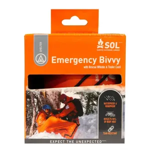 S.O.L. Emergency Bivvy With Whistle 84 x 36