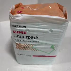Mckesson Super Underpads 30x36 Inch Medical...