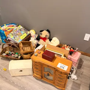 Lot of Misc. Games, Figurines, Stuffed Animals, Etc.