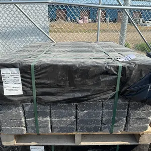 Approx (240) 8'' x 6'' x 2 3/8'' Charcoal Roman Pavers