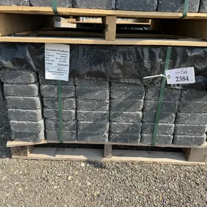 Approx (240) 8'' x 6'' x 2 3/8'' Charcoal Roman Pavers