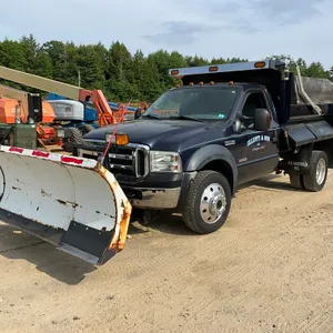 2007 FORD F-550XL SD 4X4 SINGLE AXLE DUMP TRUCK VIN: 1FDAF57P87EA65058