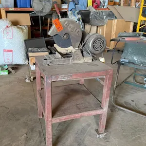 Do All Metal Cutting Chopsaw on Metal Stand