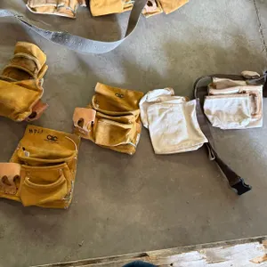 (3) Tool Pouches, (1) Tool Bag