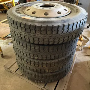 (4) Firestone SD663 Tires and Rim